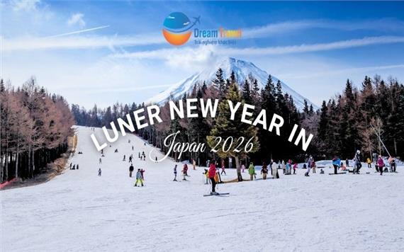 [HCM] Tour Du Lịch Nhật Bản Đón Tết Bính Ngọ 2026